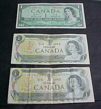 OLD CANADIAN CURRENCY BILLS