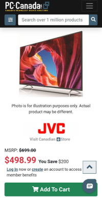 58" JVC 4K ANDROID SMART TV FIR ONLY $369.99!!NO NEED FOR OFFERS