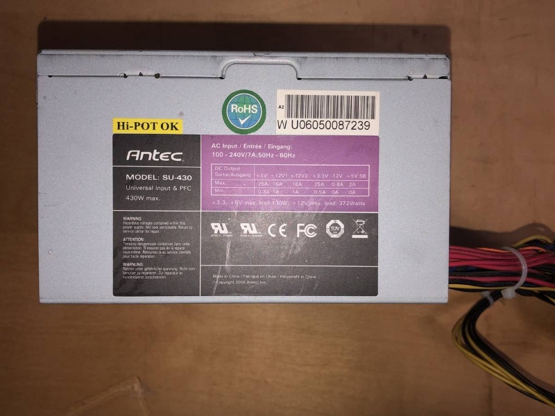 Computer parts for sale (PSU, GPUs, NIC...) System Components