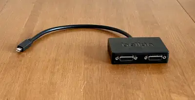 Belkin F2CD060 Mini DP to 2x DVI splitter / dongle, View more