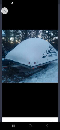 Snowmobile trailer