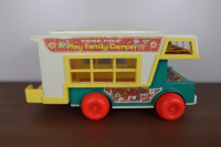 Vintage 1972 Fisher Price USA-Made "Play Family Camper"