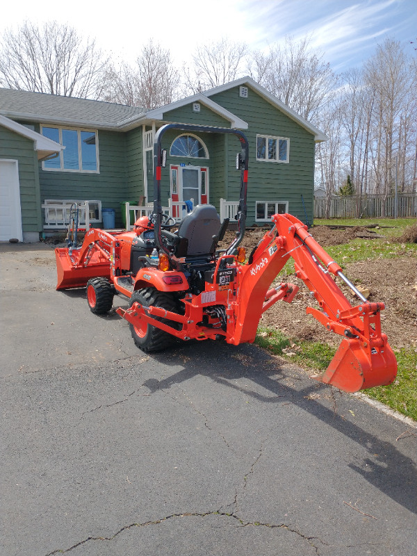 2021 Kubota BX23s Tractor Loader Backhoe Farming Equipment City of