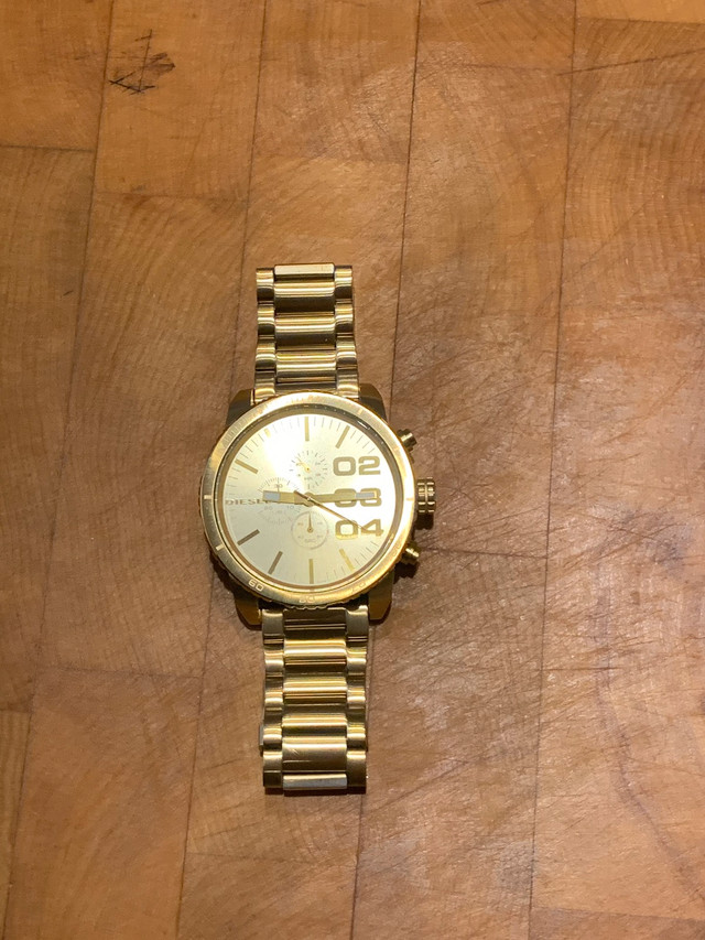 Diesel watch “gold” mint condition in Jewellery & Watches in Leamington