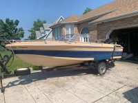 16ft doral fishing boat with 90hp engine