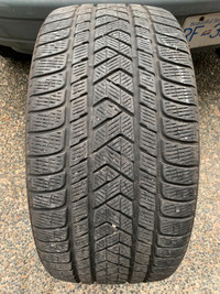 1 x single 275/35/22 M+S 104V Pirelli scorpion winter with 70%