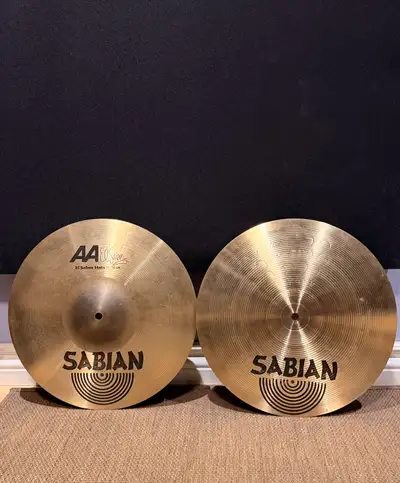 Sabian AA “El Sabor” 14” Hi Hat & 13” Splash Cymbal, View more
