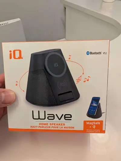 IQ Wireless Charger & Bluetooth Speaker, View more