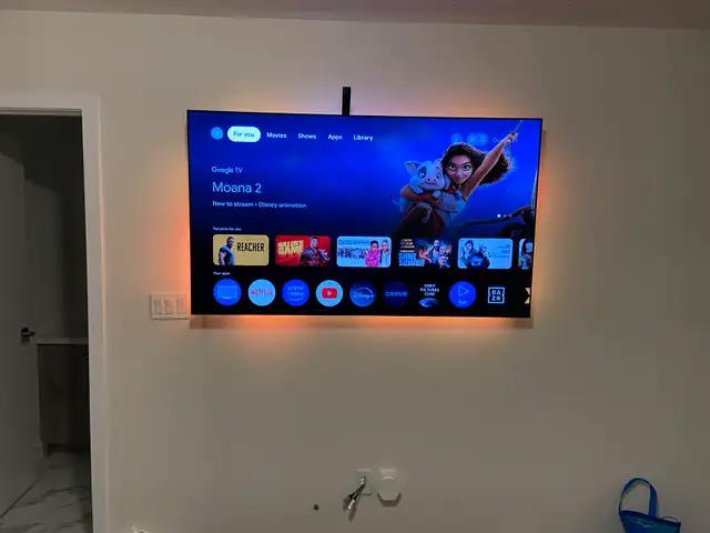 Professional TV wall mount installation service - from $49628632534727701210
