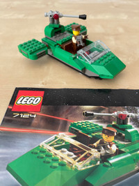 Lego 7124 Star Wars Episode 1, Flash Spider, c/w original 