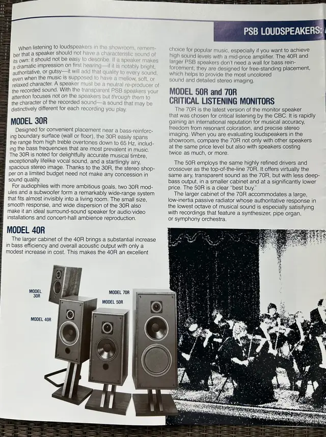 PSB Speakers with stands in Speakers in Markham / York Region - Image 9