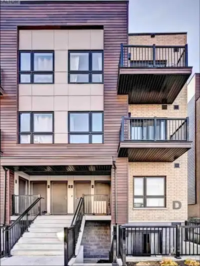 “Brand New 2 Bed 2.5 Bath Stacked Townhouse in Kitchener