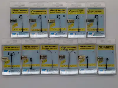 Selling 11 Viessmann N scale lights. These are brand new, never been opened. Asking $10 each or all...