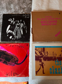 Alice Cooper & the Clash records 20$ each