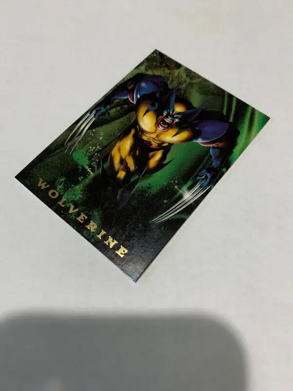 WOLVERINE 1994 Fleer Flair Marvel POWER BLAST FOIL #8 OF 18 NM in Arts & Collectibles in Longueuil / South Shore - Image 7