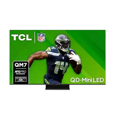 TCL 75" Mini-LED QLED 4K Google Smart TV 144Hz - NO TAX SALE!, View more