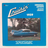 Compilation Album Vinyl Record LP Music Sampler Cruisin' 1959 VG
