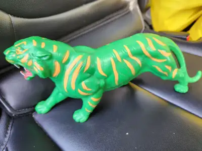 Vintage original 1980s he man battlecat figure, View more