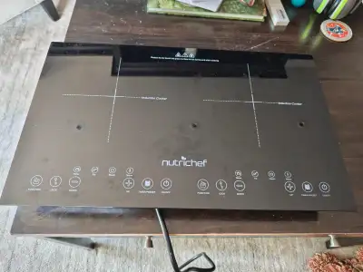 NutriChef Dual Induction Cooktop, View more
