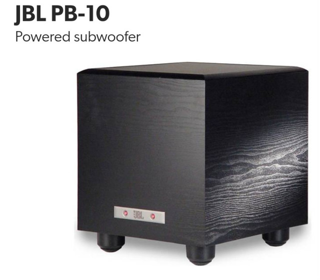 blive forkølet Hver uge Fejde Selling Used JBL PB10 Subwoofer speaker 150 watts RMS mint black | Speakers  | Ottawa | Kijiji