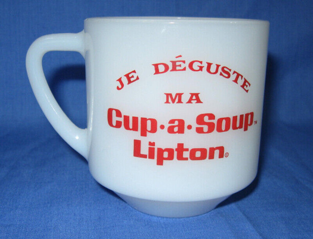 TASSE PROMOTIONELLE LIPTON CUP-A-SOUP PROMO CUP dans Art et objets de collection  à Ouest de l’Île