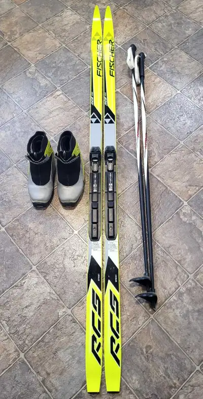 Cross Country Ski sets - Youth 1.5 - 3.5 sizes - waxless or wax, View more