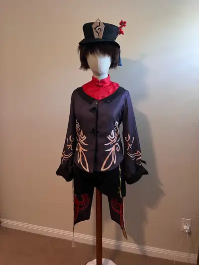 Costume - Genshin Hutao costume with wig and hat (Women M), View more