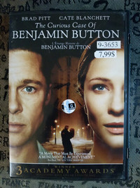 Benjamin Button DVD avec Brad Pitt