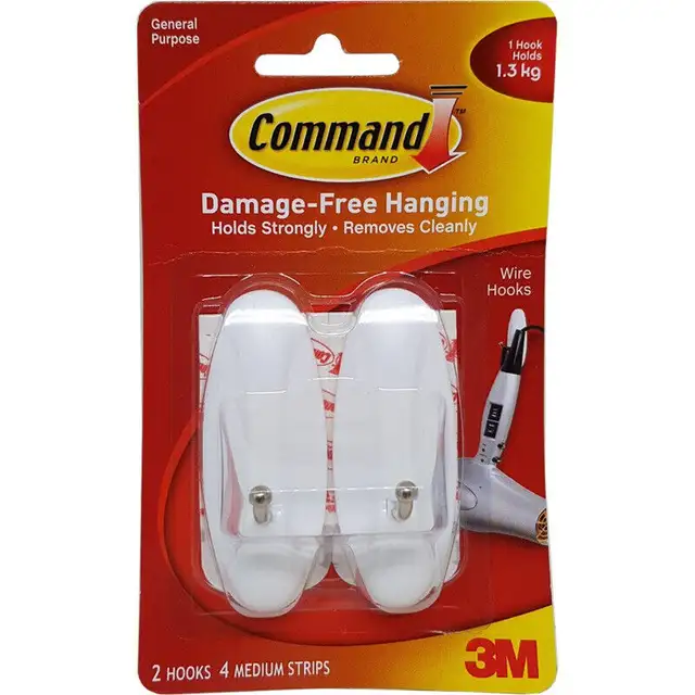 3M COMMAND OUTDOOR LIGHT CLIPS/HOOKS & PICTURE HANGING STRIPS in Storage & Organization in Mississauga / Peel Region - Image 8