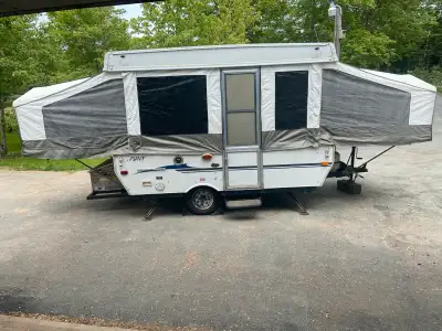 2006 Palomino Pony Tent Trailer for sale In good shape Has 3 beds (table folds down into bed) Has a...