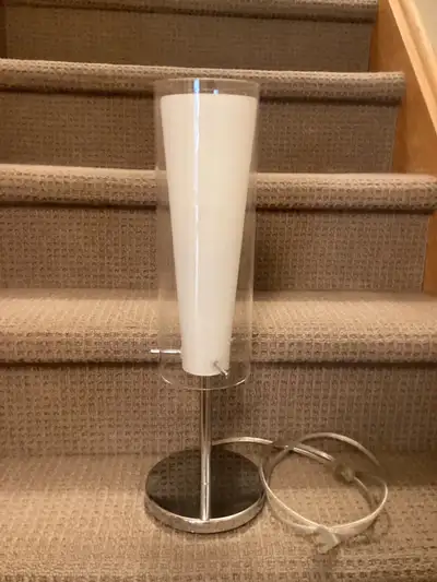 PRICE DROP - Modern lamp Double glass, View more