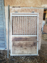 Horse stall door