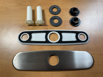 Plaque pour robinet Grohe  -  Grohe faucet plate, View more