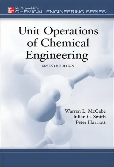 Unit operations of chemical engineering 7th ed.