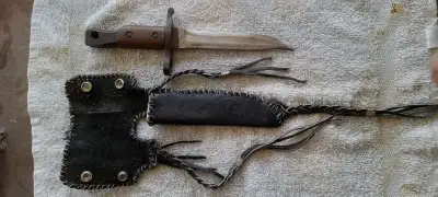Reworked Broken Bayonet Hunting Knive, View more