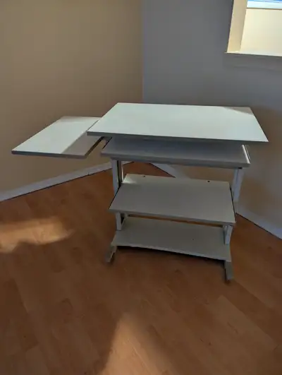 A very sturdy Computer Desk with shelves, View more