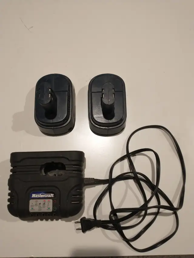 Pair of 14.4 Volt Mastercraft Ni-Cad Batteries and a One Hour62863735717122122