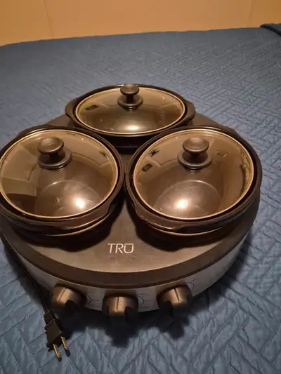 TRIPLE NEW SLOW COOKER $85 O.B.O, View more