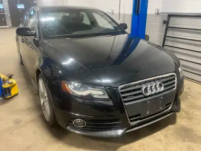 Black 2011 a4 s line 171k km 2.0t 6mt bang and oulfsen sound system Parts sold: steering rack, exhau...