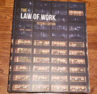 The Law of Work 2nd Edition Textbook by David J. Doorey