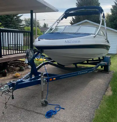 2010 Crownline 185SS, low hours (183 hours). 190HP MerCruiser 4.3L TKS with alpha drive. Boat is cle...