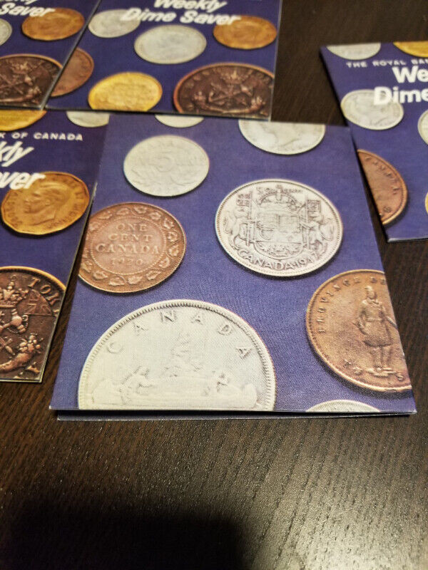5x RBC vintage weekly dime saver in Arts & Collectibles in Markham / York Region - Image 4