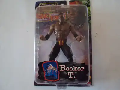 WCW WRESTLING FIGURE - BOOKER T - 2001, View more