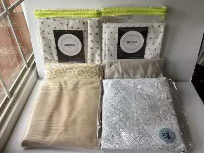 Twin flat bed sheets (not a set), View more