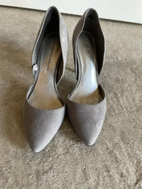 Women's Grey High Heel Shoes