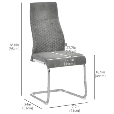 Microfibre anti-scratch dining Chair High Back Accent Chair , View more