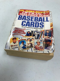 Dr.James Beckett 1992 price guide baseball cards 