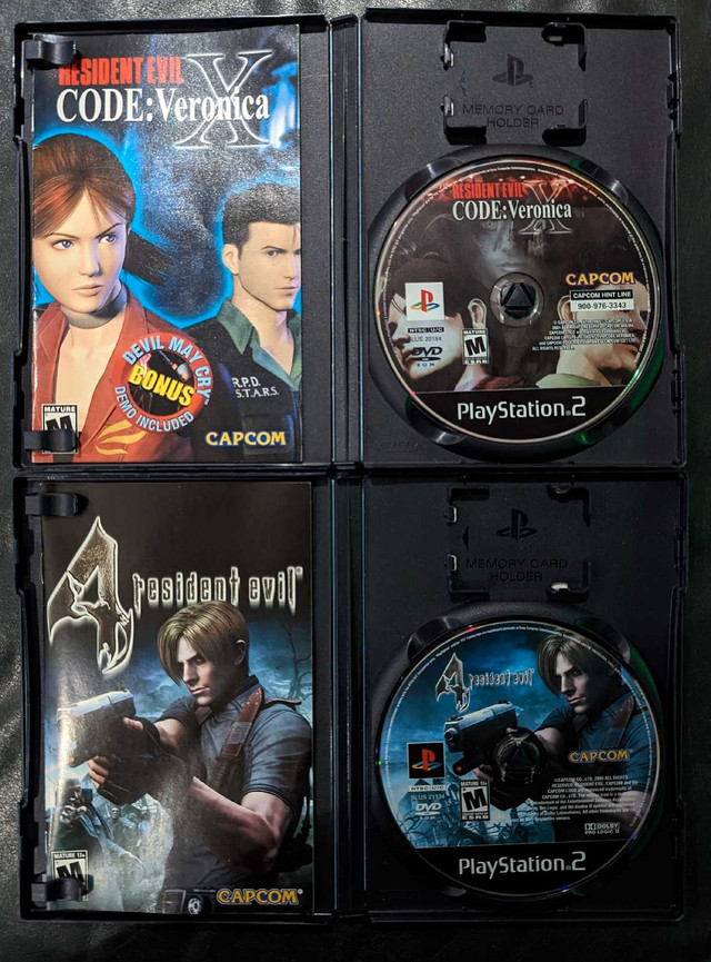 Selling Resident Evil PS2 Games in Older Generation in Hamilton - Image 2