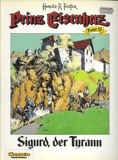1993 German Comic: PRINZ EISENHERZ #18: Sigurd, der Tyrann, View more