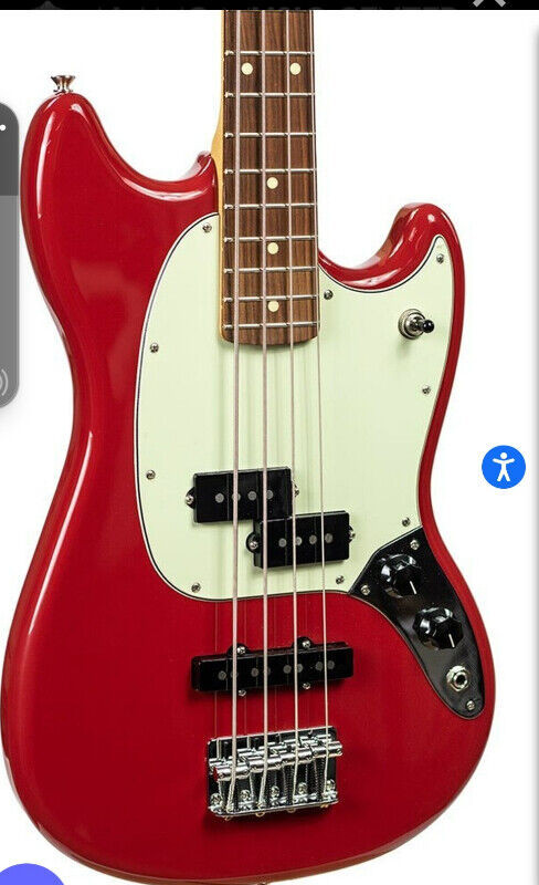 Fender mustang p bass for sale  